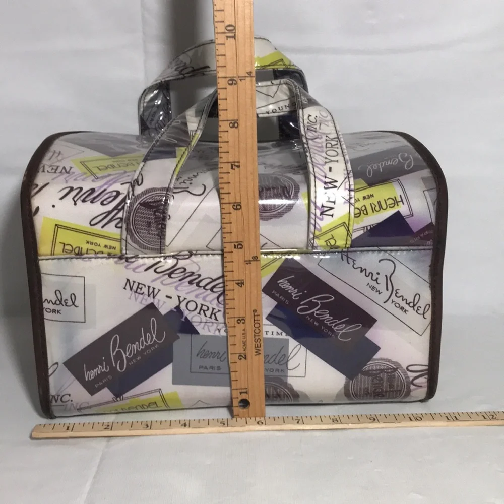 Henri Bendel Heritage Train Case Toiletry Cosmetic Case - Picture 10 of 12